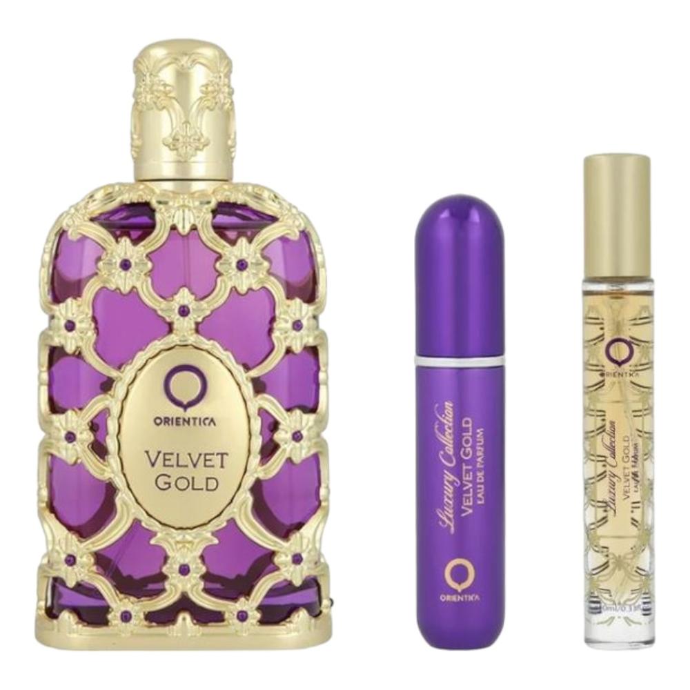 Fragancia Floral Velvet Gold de Orientica Premium para Mujer