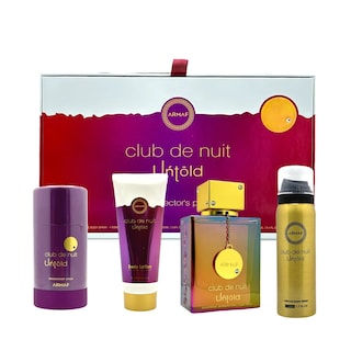 Foto 1 | Perfume Armaf Untold Gift Set Edp 105 ml más Body Spray más Body Lotion y Deodorant Stick