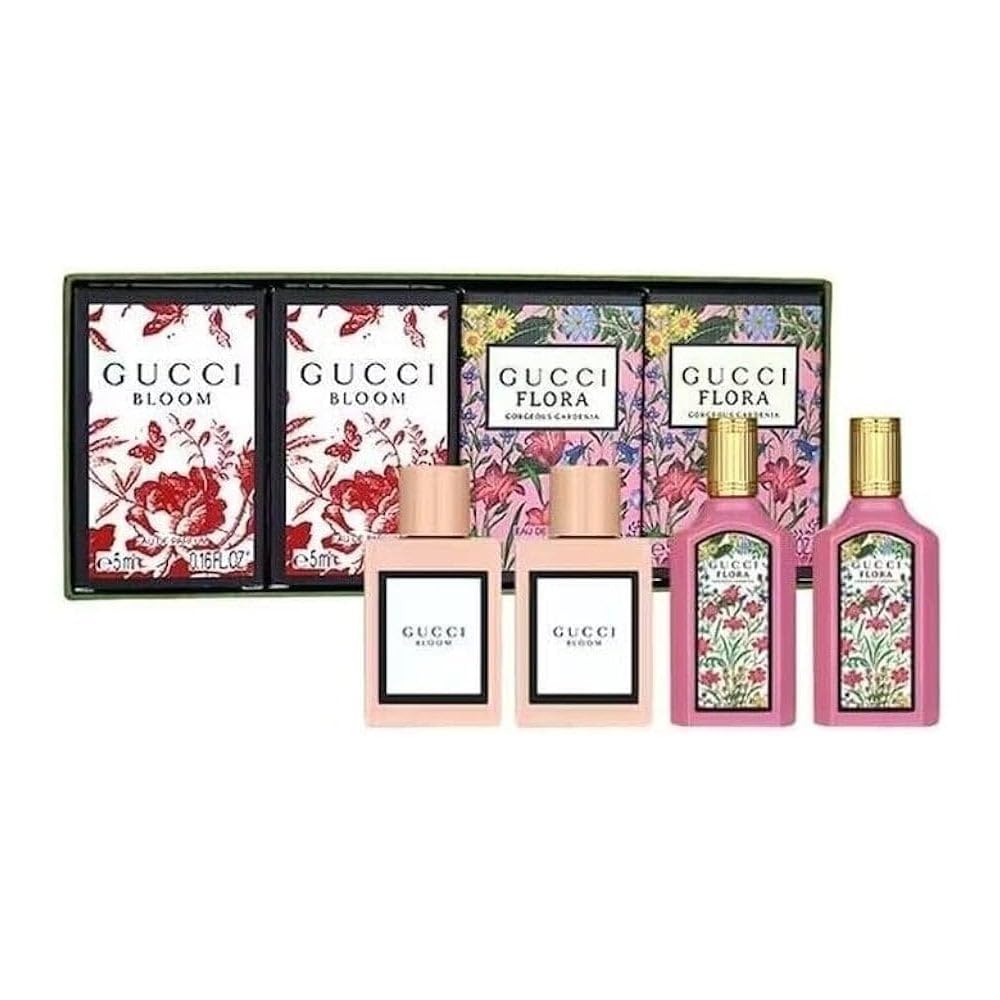 Foto 1 | Set de Perfume Gucci Flora 4 Piezas para Mujer-Venta Internacional