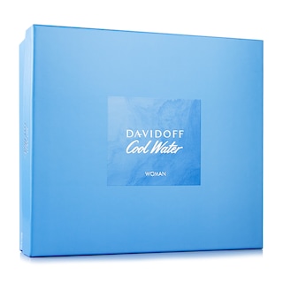Foto 1 | Set para Dama Davidoff Cool Water EDT 100 ml + Crema Corporal 75 ml + Shower Gel 75 ml