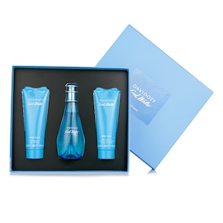 Foto 3 | Set para Dama Davidoff Cool Water EDT 100 ml + Crema Corporal 75 ml + Shower Gel 75 ml