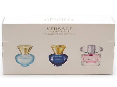 Foto 3 | Set de Perfumes Versace Dylan Turquesa/Dylan Blue/Bright Crystal 5 ml C/U - Venta Internacional
