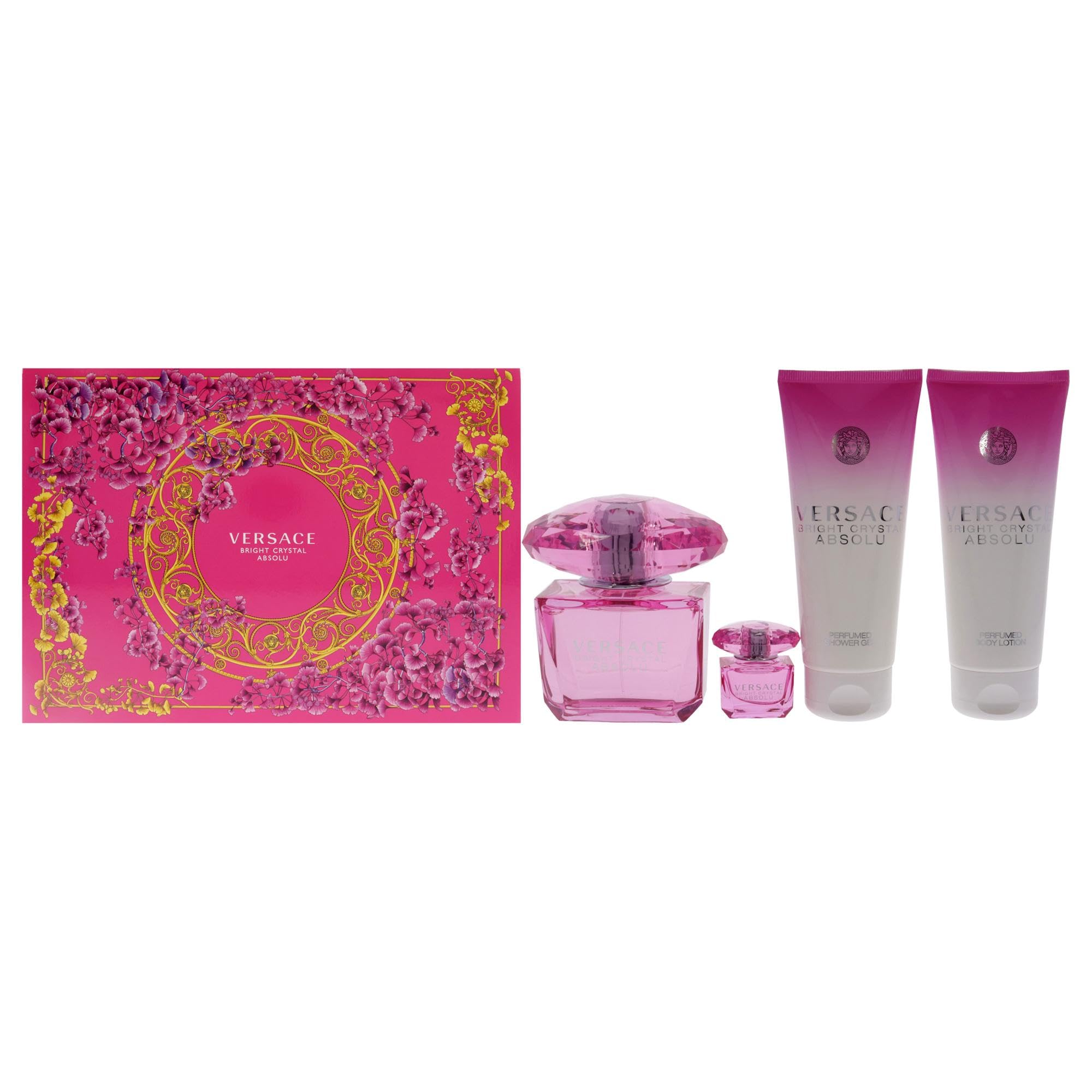 Foto 2 pulgar | Set de Perfume Versace Bright Crystal Absolu 4 Piezas para Mujer - Venta Internacional