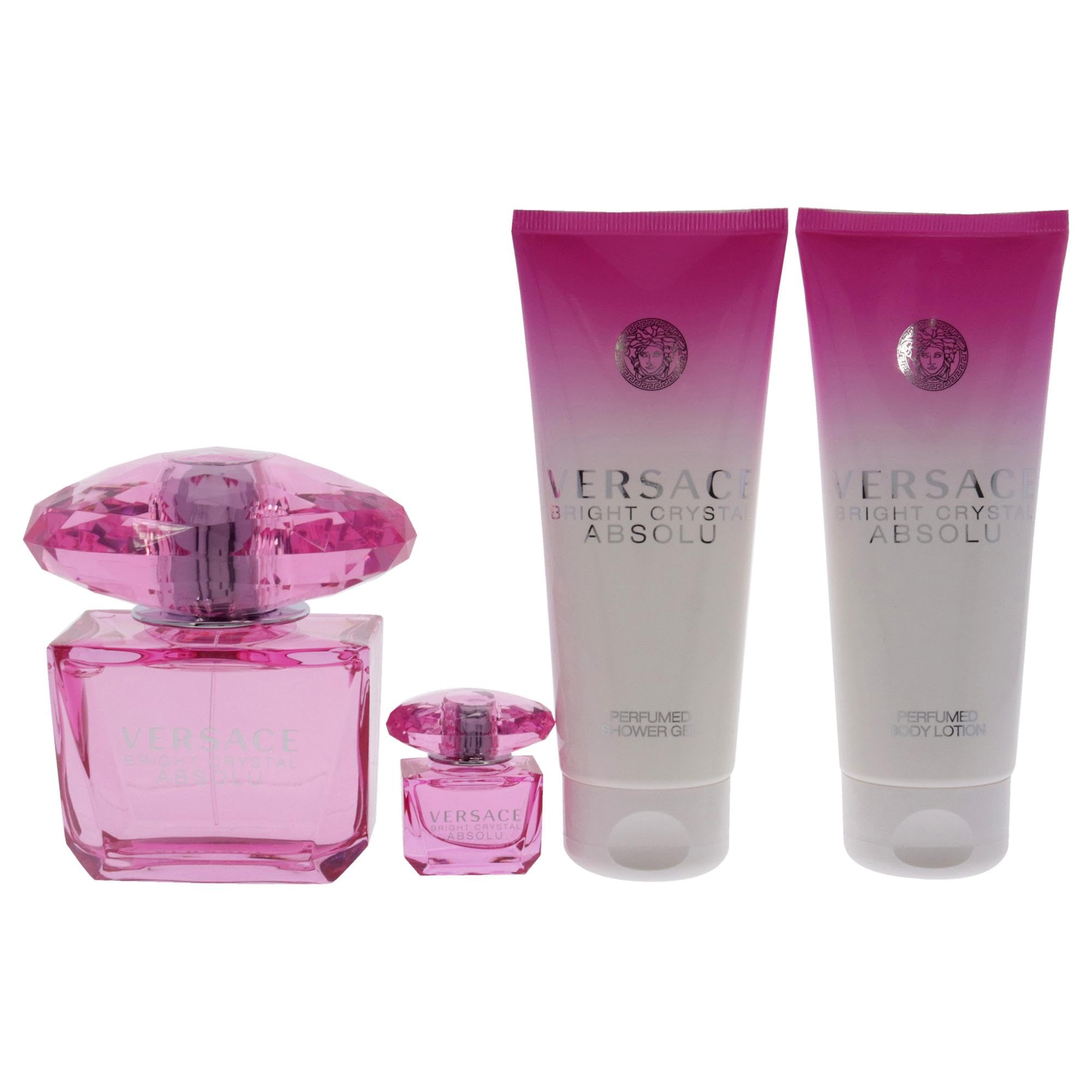 Foto 3 pulgar | Set de Perfume Versace Bright Crystal Absolu 4 Piezas para Mujer - Venta Internacional