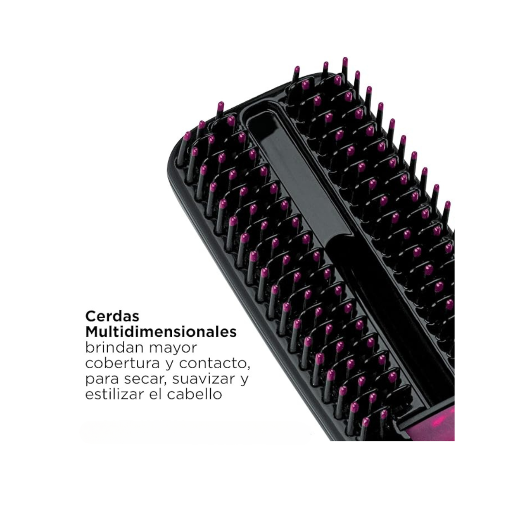 Foto 4 pulgar | Cepillo Secador Y Vapor Iónico Revlon Cabello Suave Y Brillo