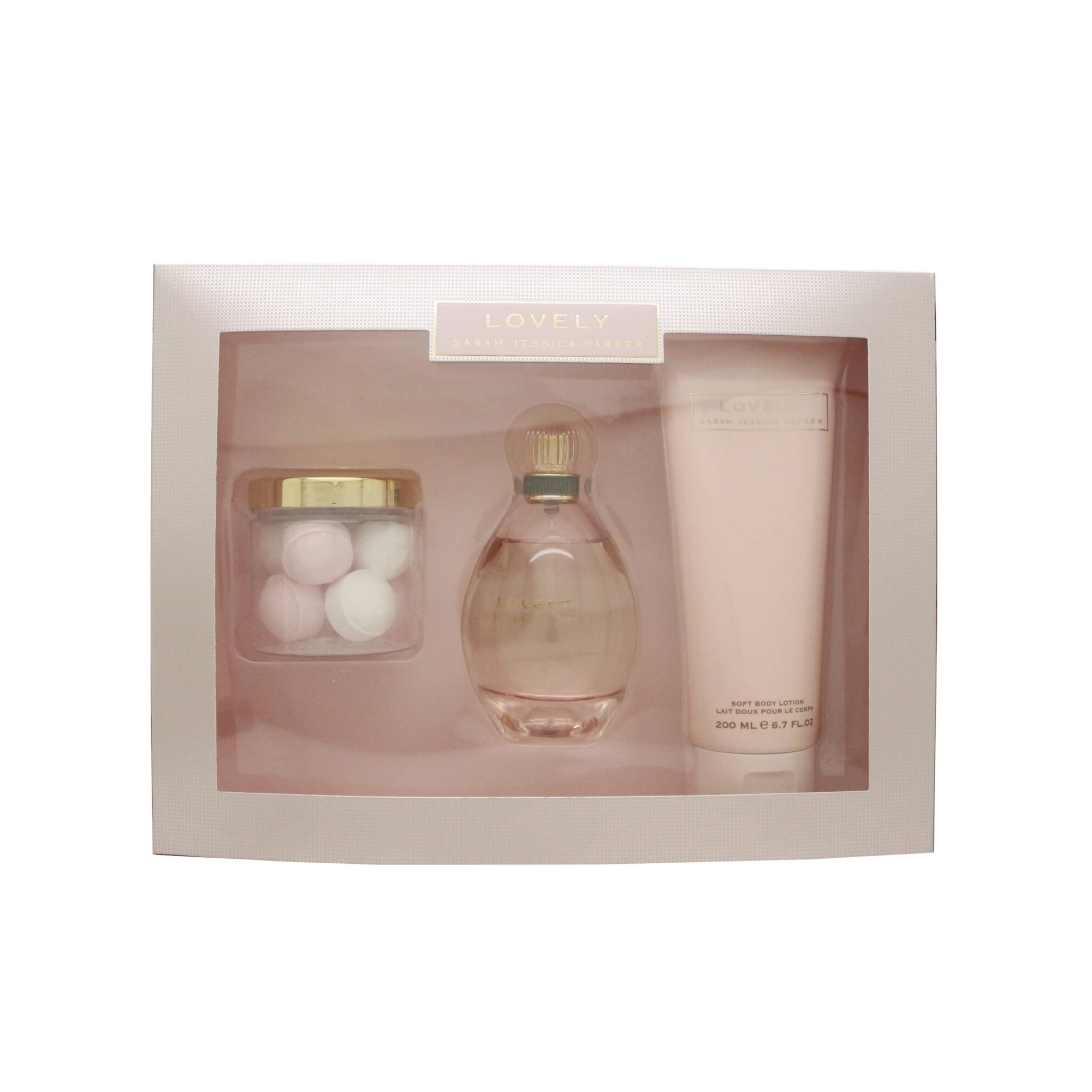 Foto 2 pulgar | Set de Perfume Sarah Jessica Parker Lovely 100 ml + Loción 198 ml - Venta Internacional
