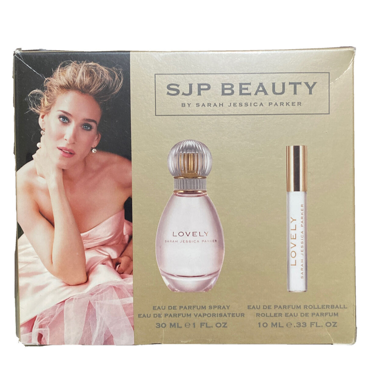 Set de 2 Unidades de Perfume Sarah Jessica Parker Lovely 29 ml + 9 ml - Venta Internacional
