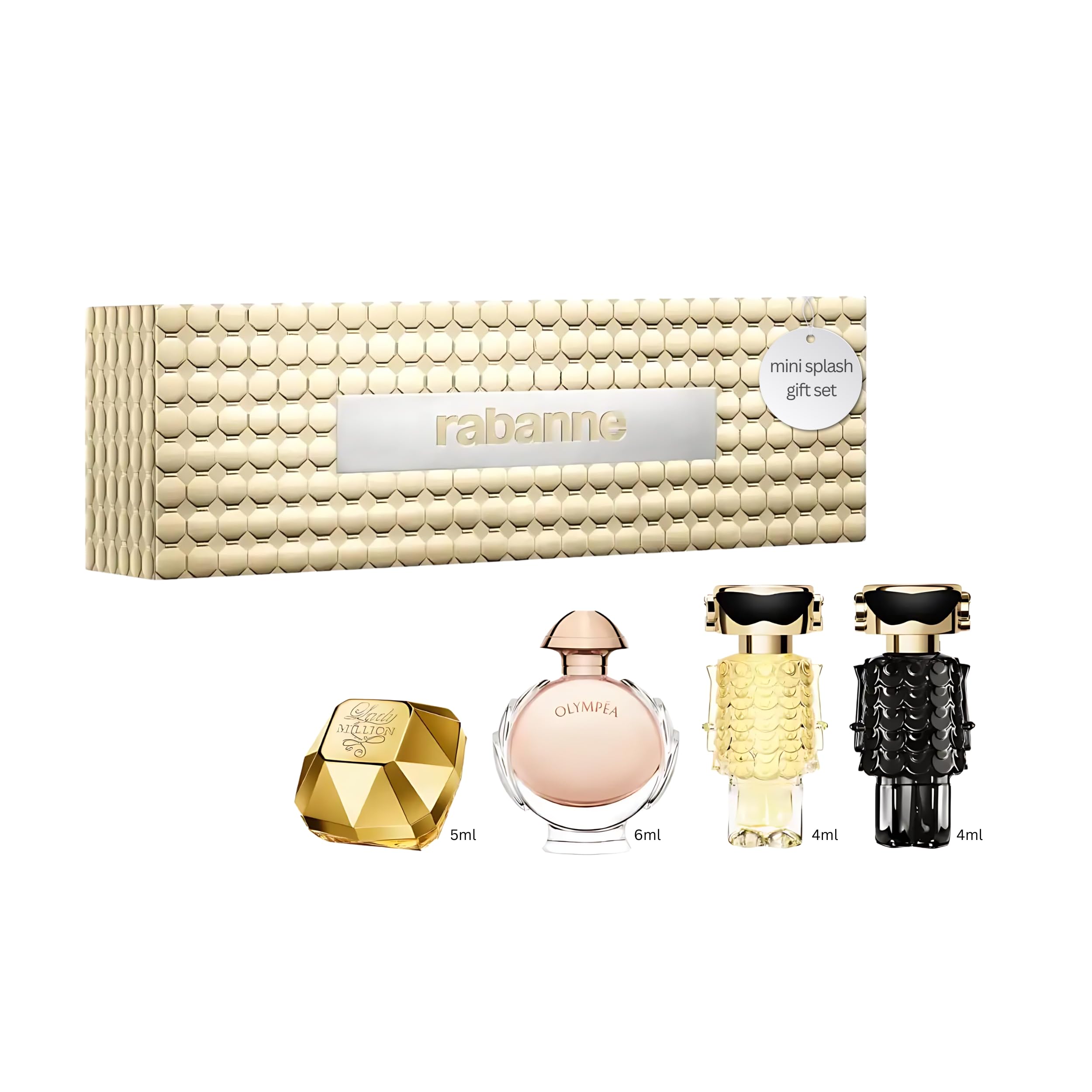 Foto 2 pulgar | Set de Regalo de Perfume Paco Rabanne Lady Million Olympea Fame - Venta Internacional