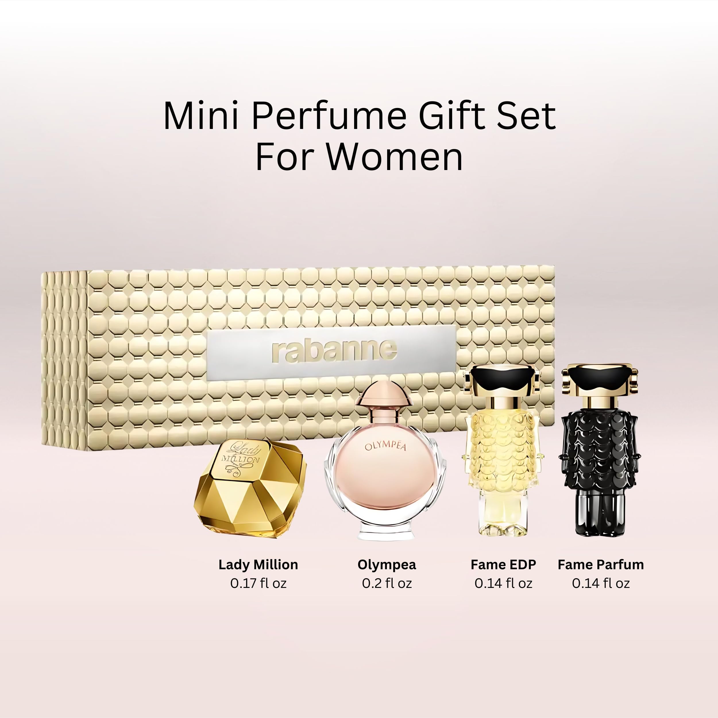 Foto 3 pulgar | Set de Regalo de Perfume Paco Rabanne Lady Million Olympea Fame - Venta Internacional