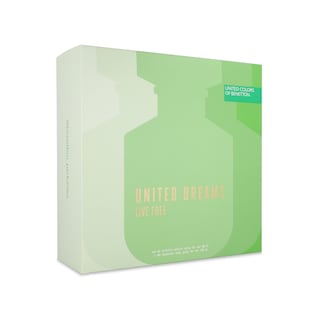 Foto 2 | Set de Perfume Benetton United Dreams Live Free 2 Piezas para Mujer