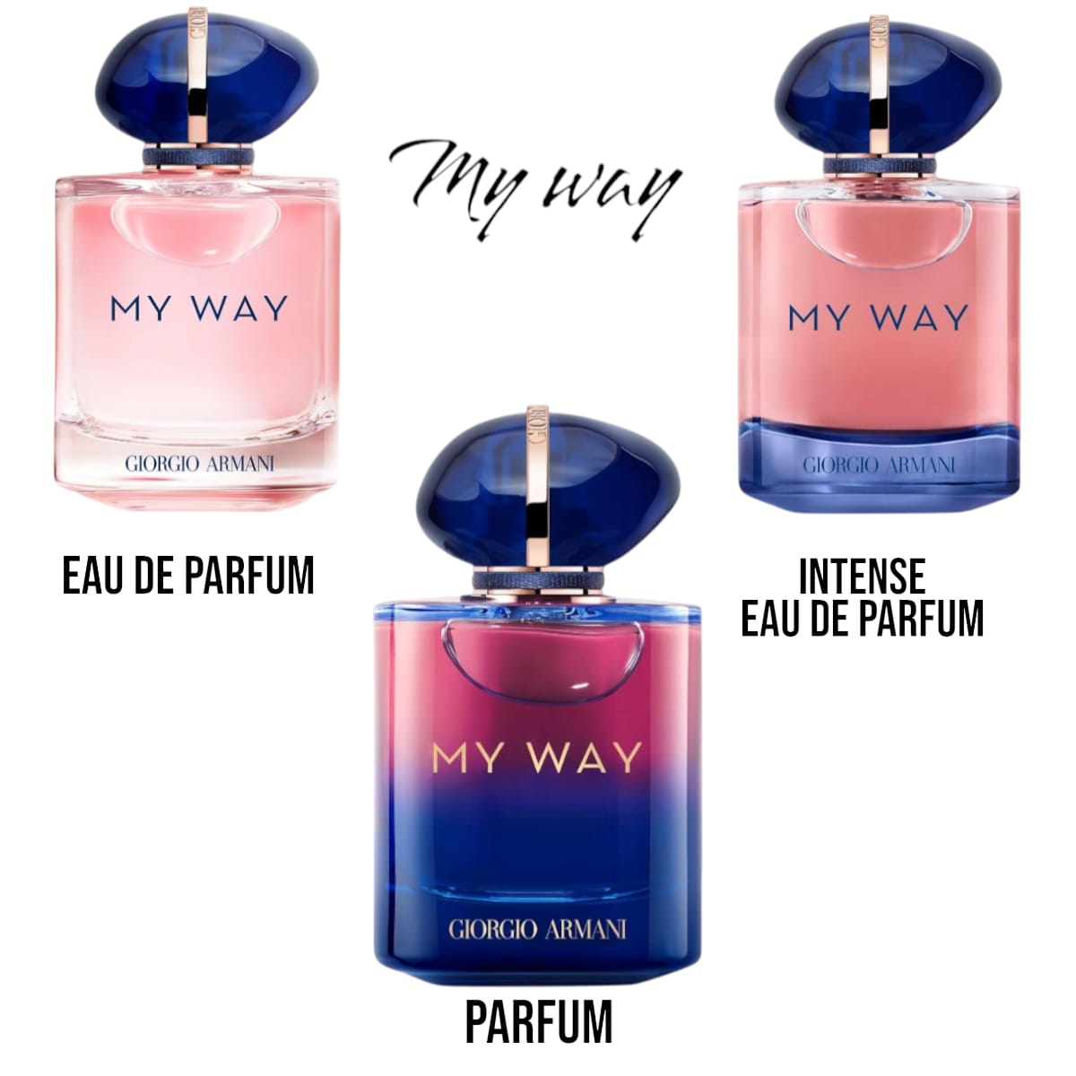 Foto 3 pulgar | Set Giorgio Armani My Way 3 Piezas 30 ml