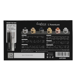 Foto 4 | Set de Descubrimiento L'Aventure de Al Haramain 6 fragancias icónicas en tubos de 10 ml c/u