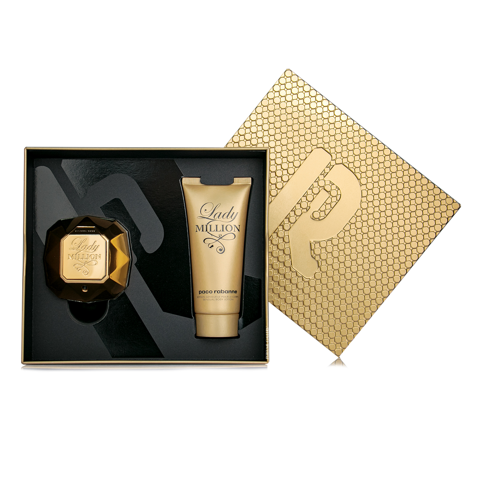 Foto 3 | Set Para Dama Lady Million Edp 80 Ml + Crema Corporal 100ml