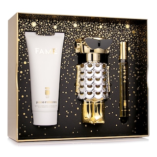 Foto 2 | Set Para Dama Fame Edp 80ml + Crema Corporal 100ml + Perfumero 10ml