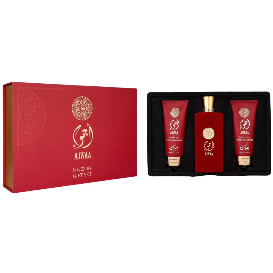 Foto 4 pulgar | Estuche Nusuk Ajwaa Red Woman Edp 100 ml para Mujer