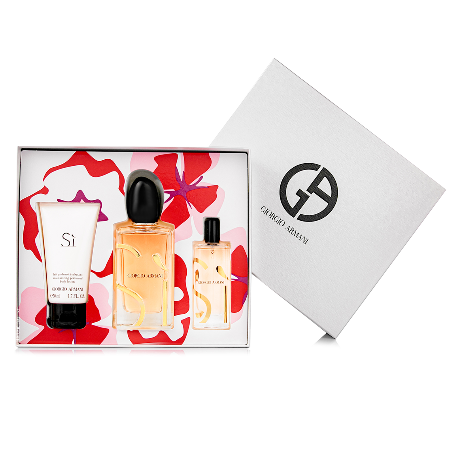 Foto 5 | Set Armani Si Edp 100ml + Crema Corporal 50ml + Mini 15ml