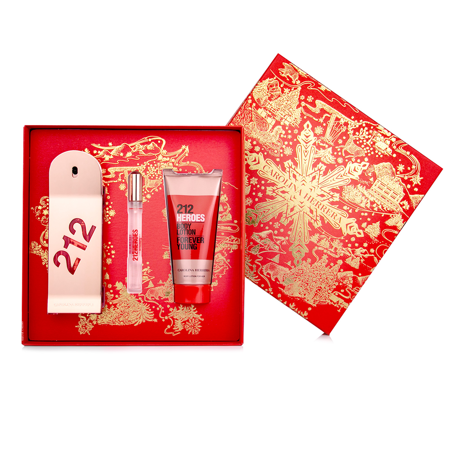Foto 4 pulgar | Set de Perfume Carolina Herrera 212 Heroes 3 Piezas para Mujer