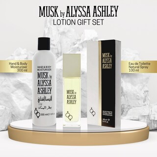 Foto 2 | Set de Regalo de Perfume Alyssa Ashley Musk para Mujer con Loción 300 ml - Venta Internacional