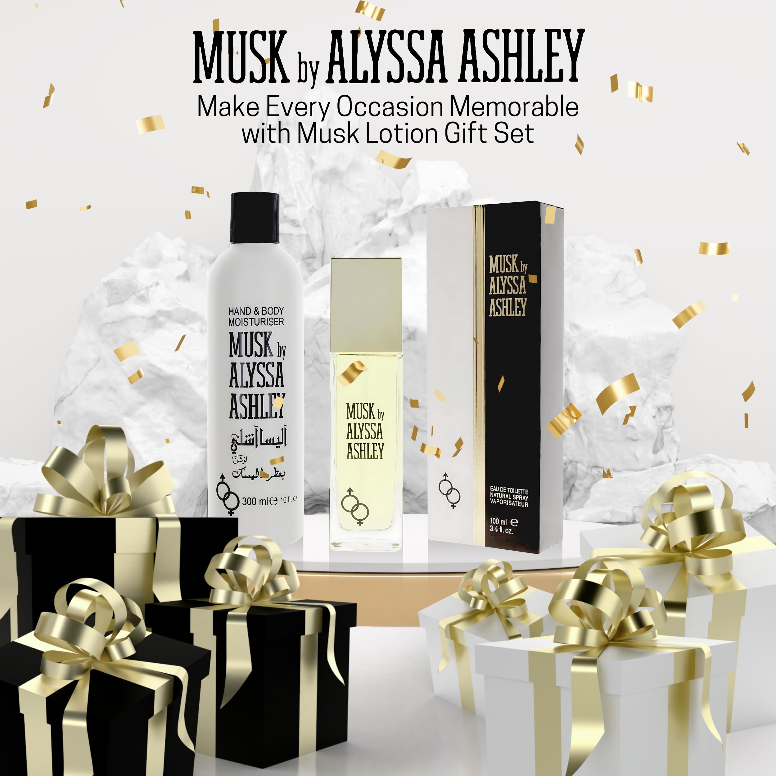 Foto 6 | Set de Regalo de Perfume Alyssa Ashley Musk para Mujer con Loción 300 ml - Venta Internacional