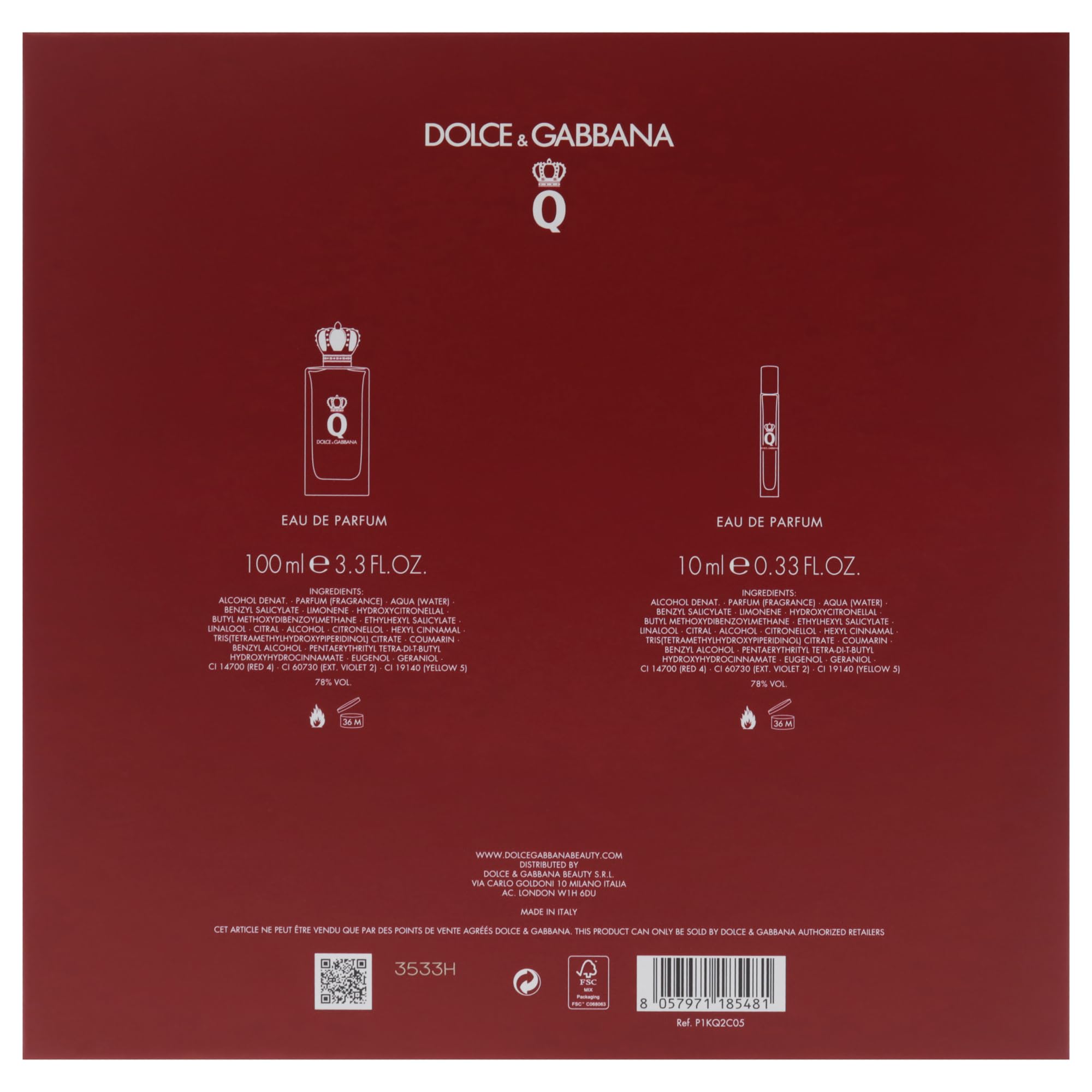 Foto 8 pulgar | Set de Perfume Dolce & Gabbana Q Eau de Parfum 2 Piezas - Venta Internacional