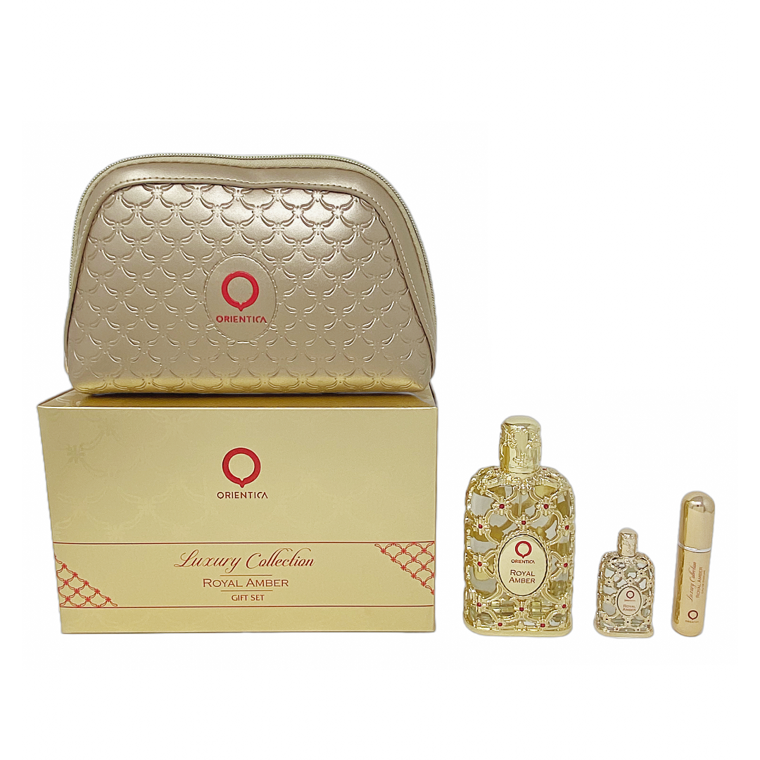 Foto 1 | Orientica Royal Amber Set De 4 Pz Con Mini Y Bolso Unisex