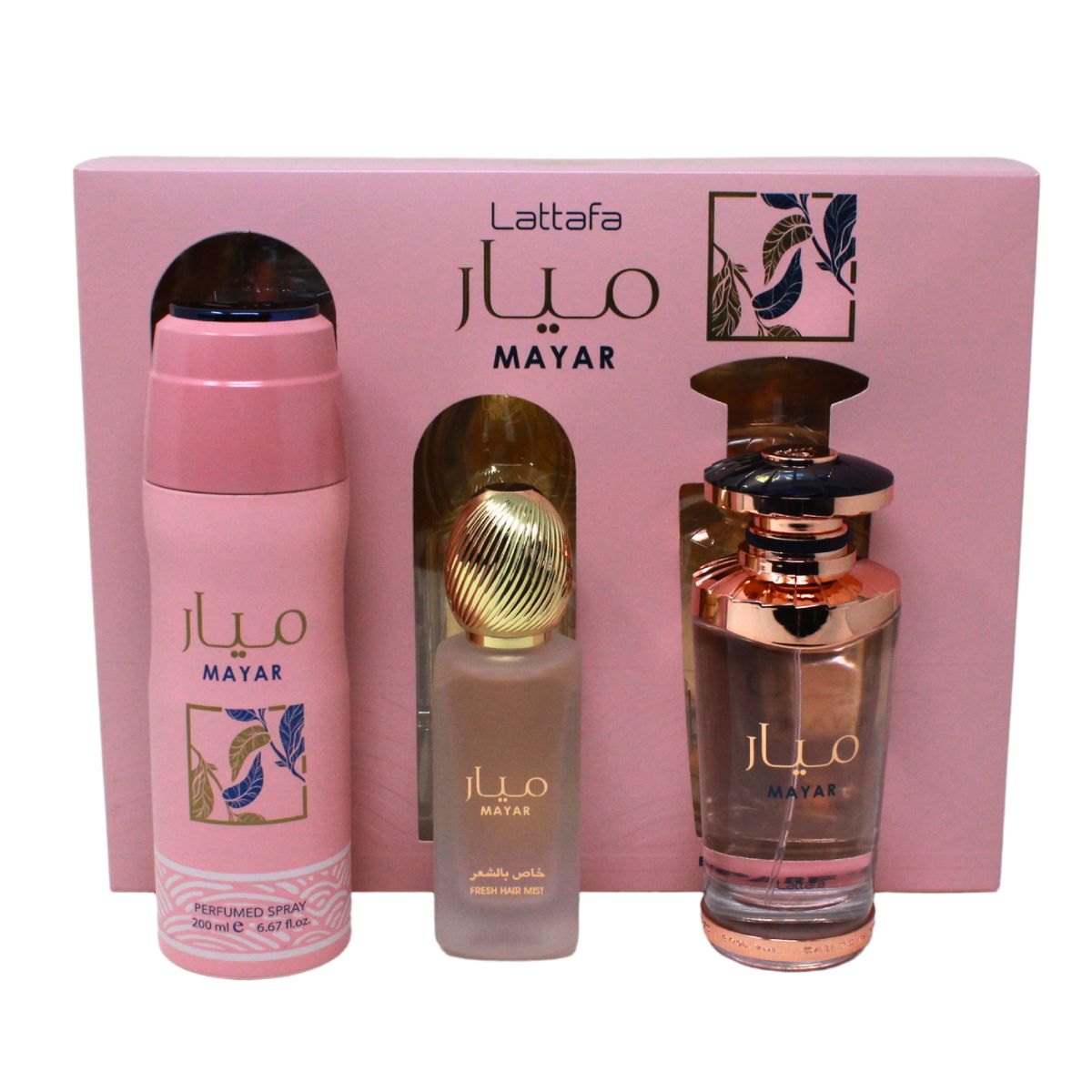 Foto 2 pulgar | Set de Perfume Mayar de Lattafa con Body Mist Floral Frutal  3 Piezas