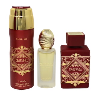 Foto 1 | Fragancia Lattafa Adee Al Oud Sublime Set Unisex De 3 Piezas