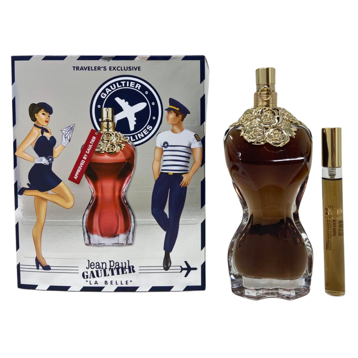 Foto 2 pulgar | Jean Paul Gaultier La Belle Set De 2 Pz Con Mini Para Mujer 100 Ml