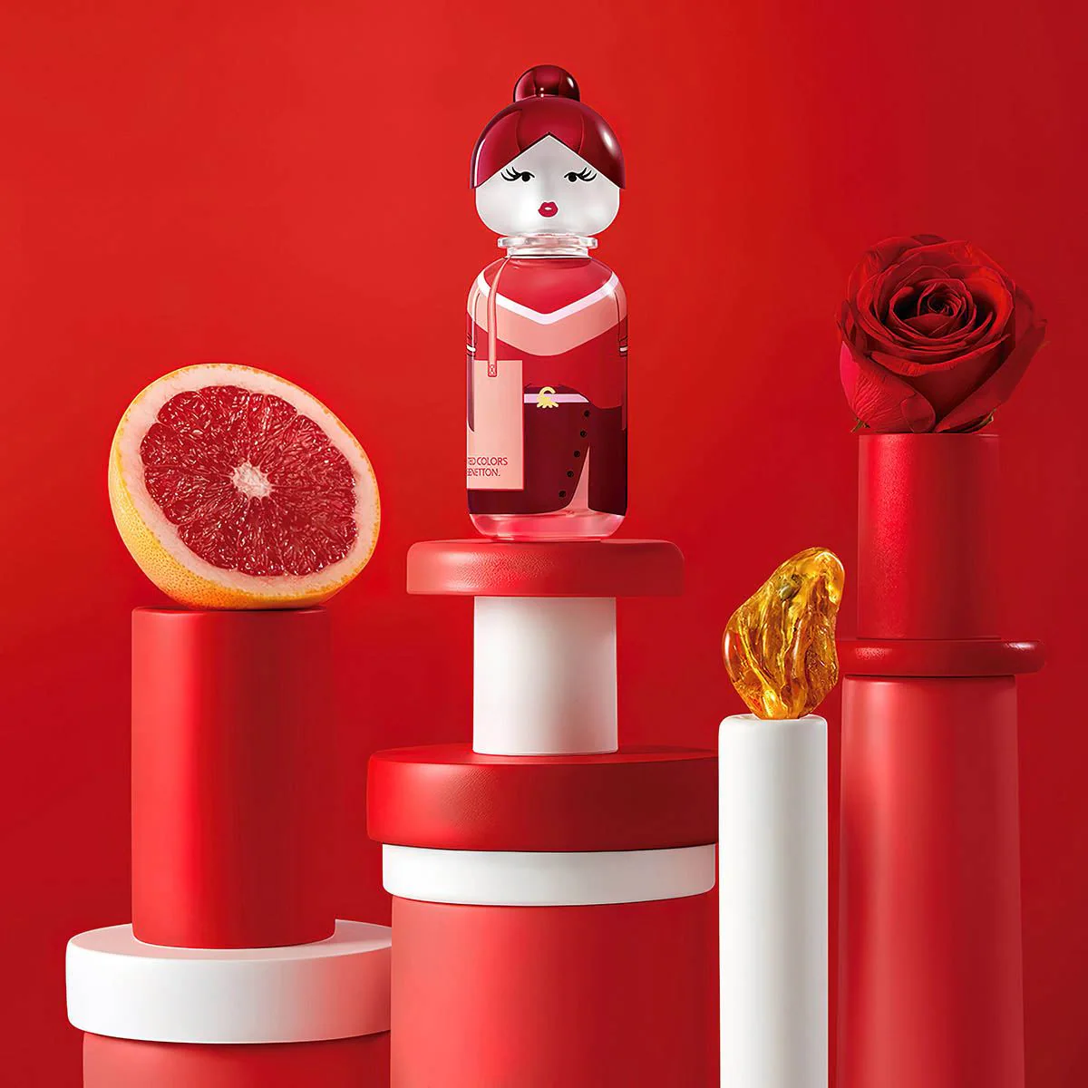 Foto 2 | Set para Mujer Benetton Sisterland Red Rose