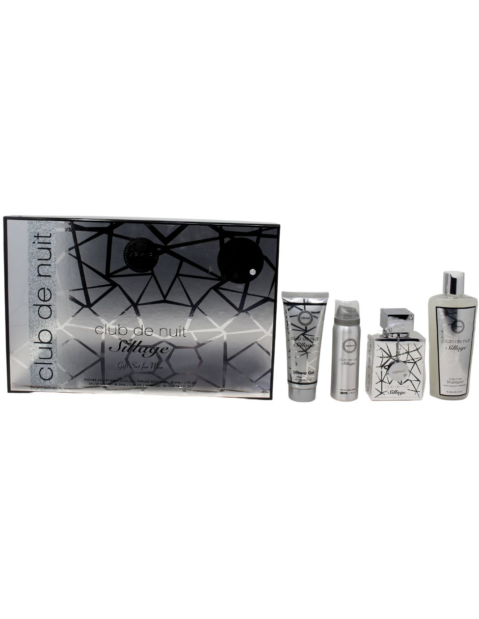 Set de Perfume Armaf Club de Nuit Sillage 4 Piezas Unisex