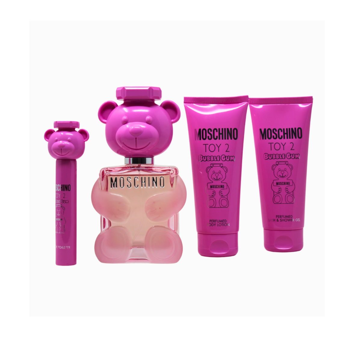 Estuche Moschino Toy 2 Bubble Gum 4 Piezas para Mujer
