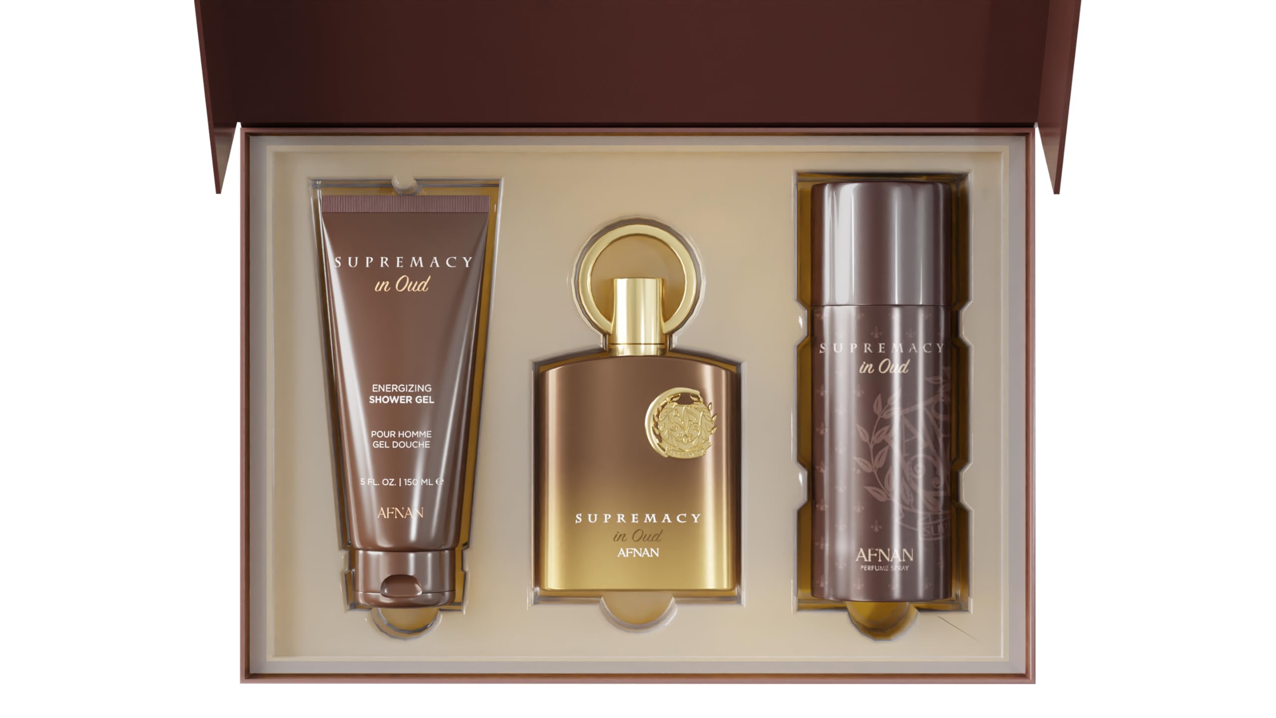 Foto 3 pulgar | Set de Perfume Afnan Supremacy In Oud Edp de 3 Piezas-Venta Internacional