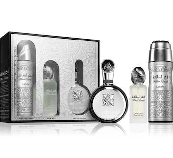 Foto 1 | Set de Perfume Lattafa Fakhar 3 Piezas para Mujer- Venta Internacional