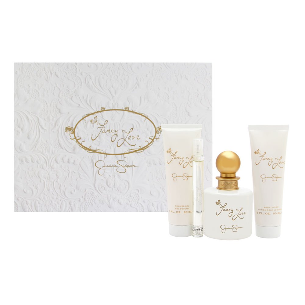 Set de Perfume Jessica Simpson Fancy Love 4 Piezas - Venta Internacional