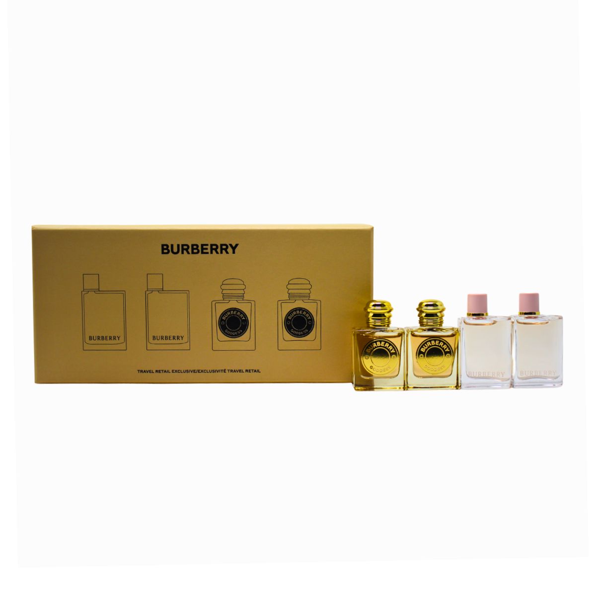 Burberry Her Y Goddess 4 Pz Para Mujer