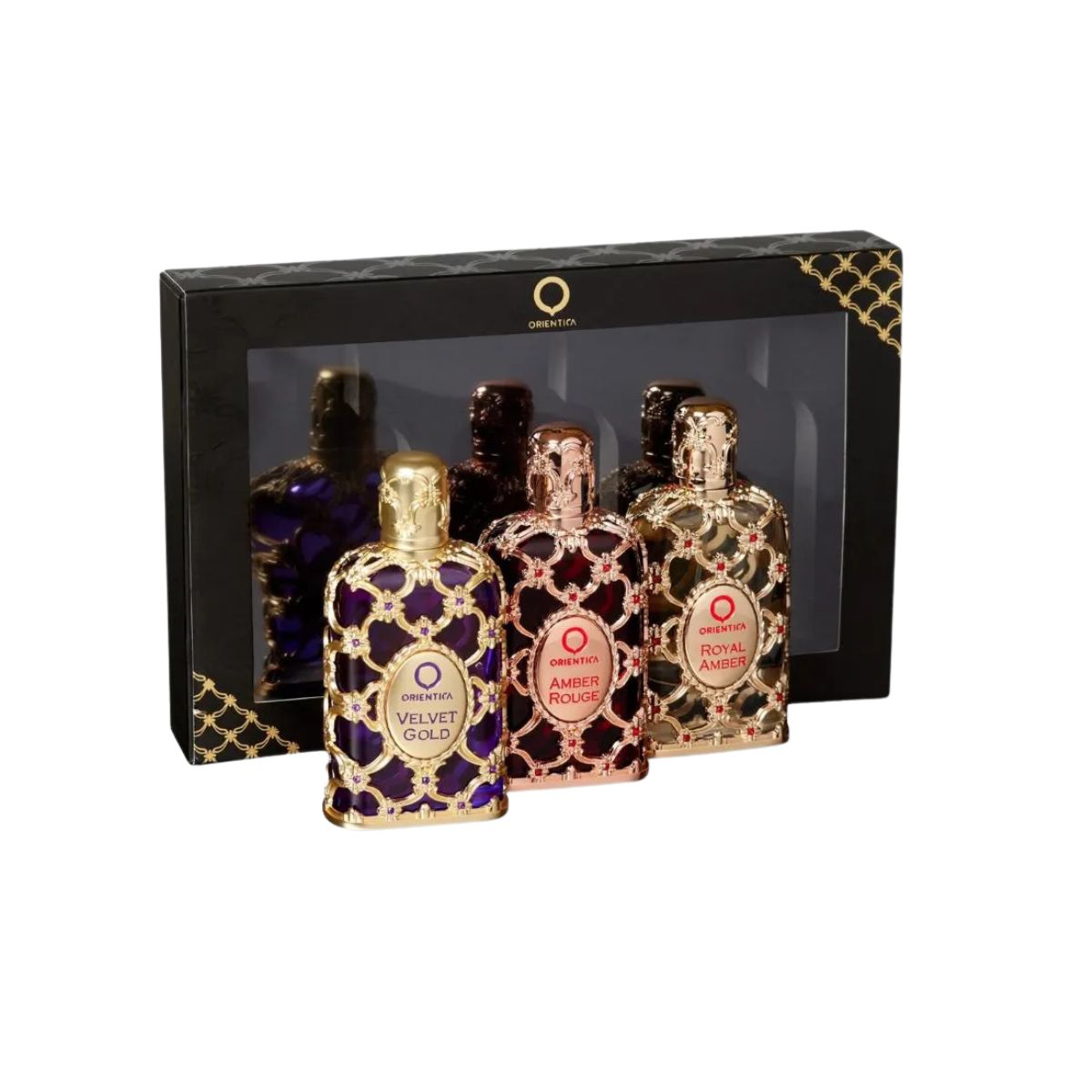 Orientica Amber Rouge, Royal Amber, Velvet Gold 30 Ml