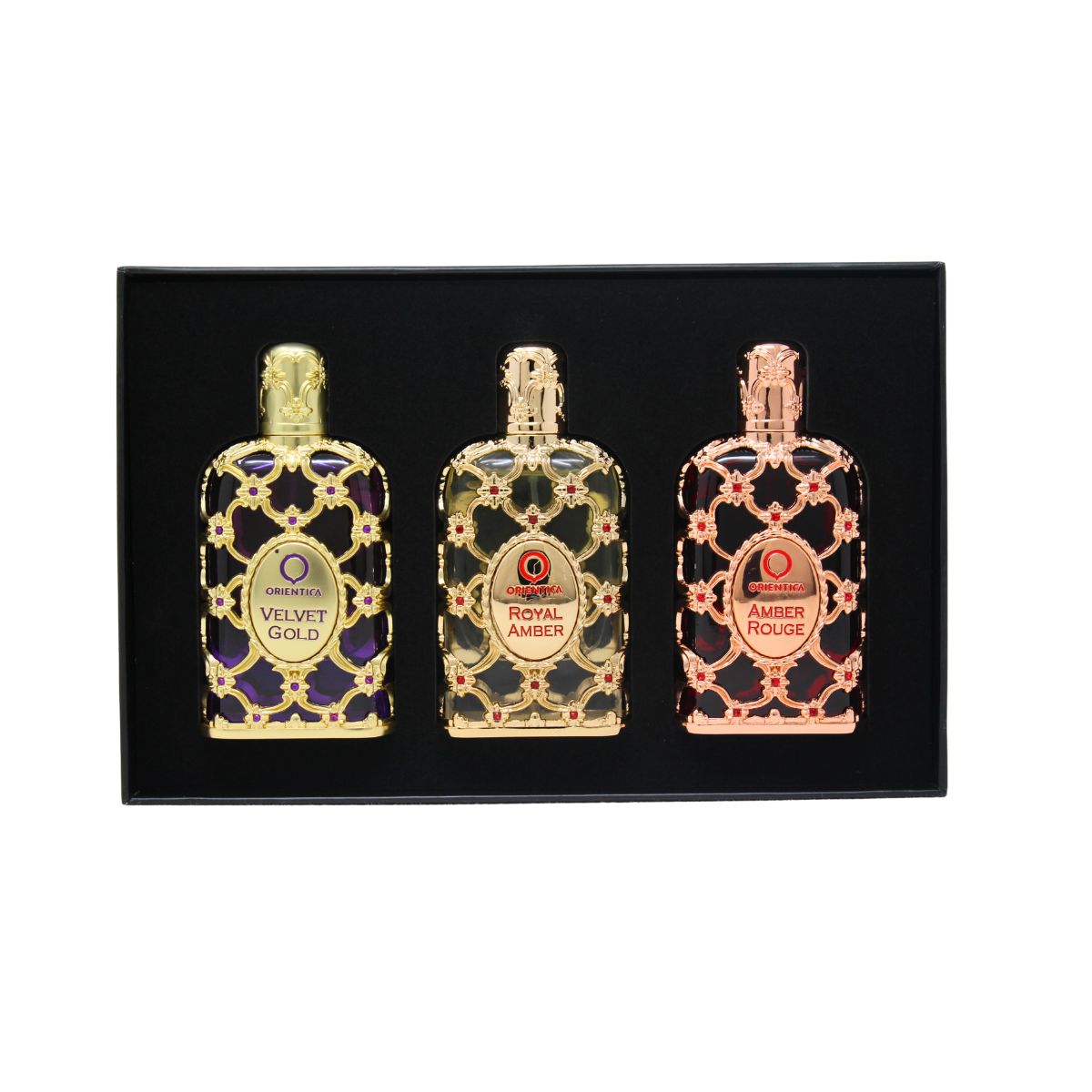 Foto 3 pulgar | Orientica Amber Rouge, Royal Amber, Velvet Gold 30 Ml