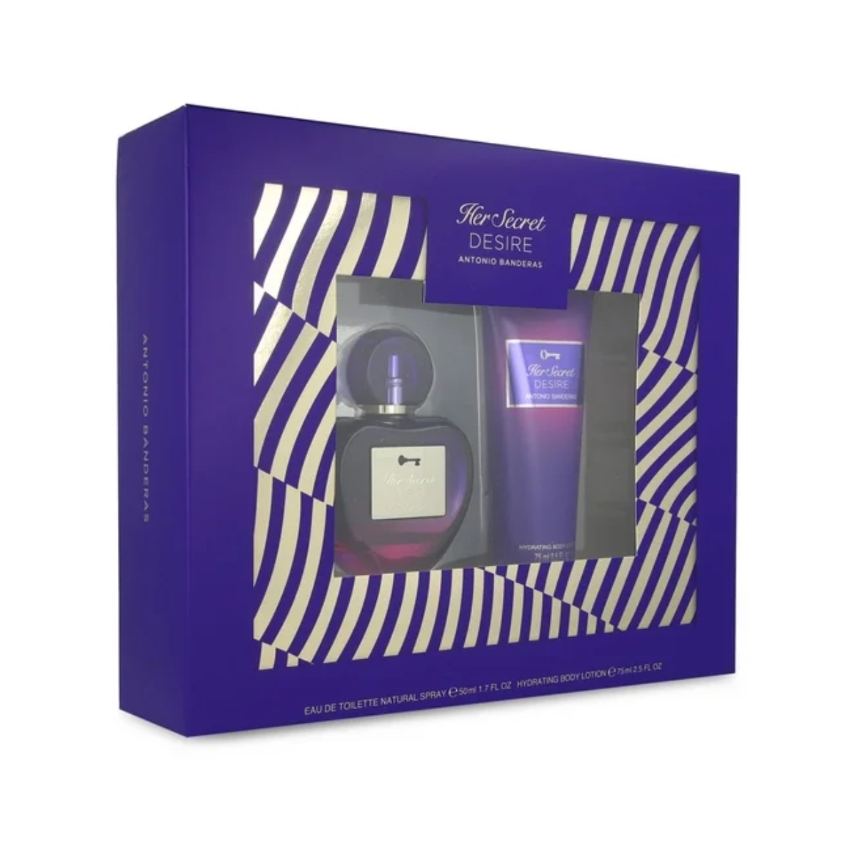 Foto 3 | Set de Perfume Her Secret Desire Antonio Banderas 2 Piezas