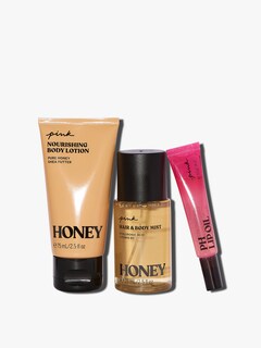 Foto 3 | Set Regalo Ho Ho Honey Body Mist Lotion Lip Oil Victoria`s Pink