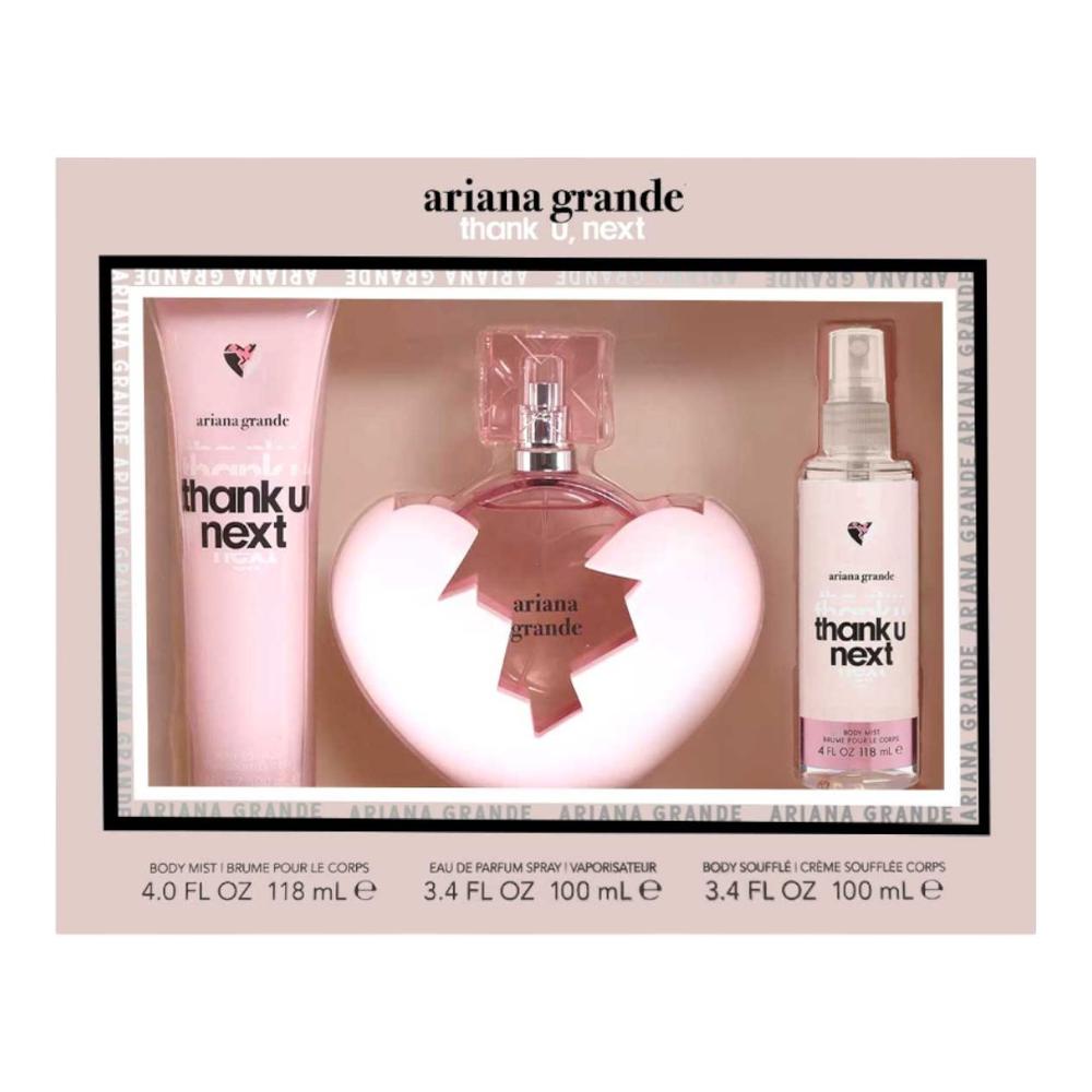 Foto 3 pulgar | Estuche para Mujer Ariana Grande Than U Next 3 Piezas