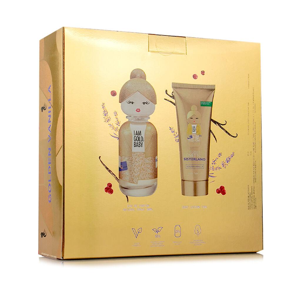 Foto 2 | Set Golden Vainilla Benetton 2 Piezas Edp