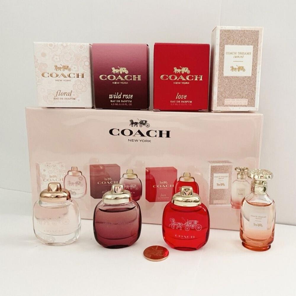 Foto 4 pulgar | Set Mini de Coach 4 Piezas Edp