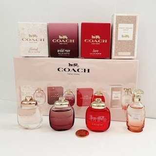 Foto 3 | Set Mini de Coach 4 Piezas Edp