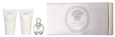 Foto 2 | Kit de Viaje Perfume Versace Eros Pour Femme 3 Piezas - Venta Internacional