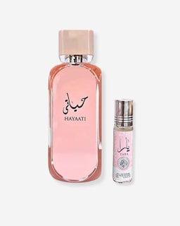 Foto 1 | Kit Lattafa Hayaati Florence Edp 100 Ml + Mini Yara Roll On 10 Ml
