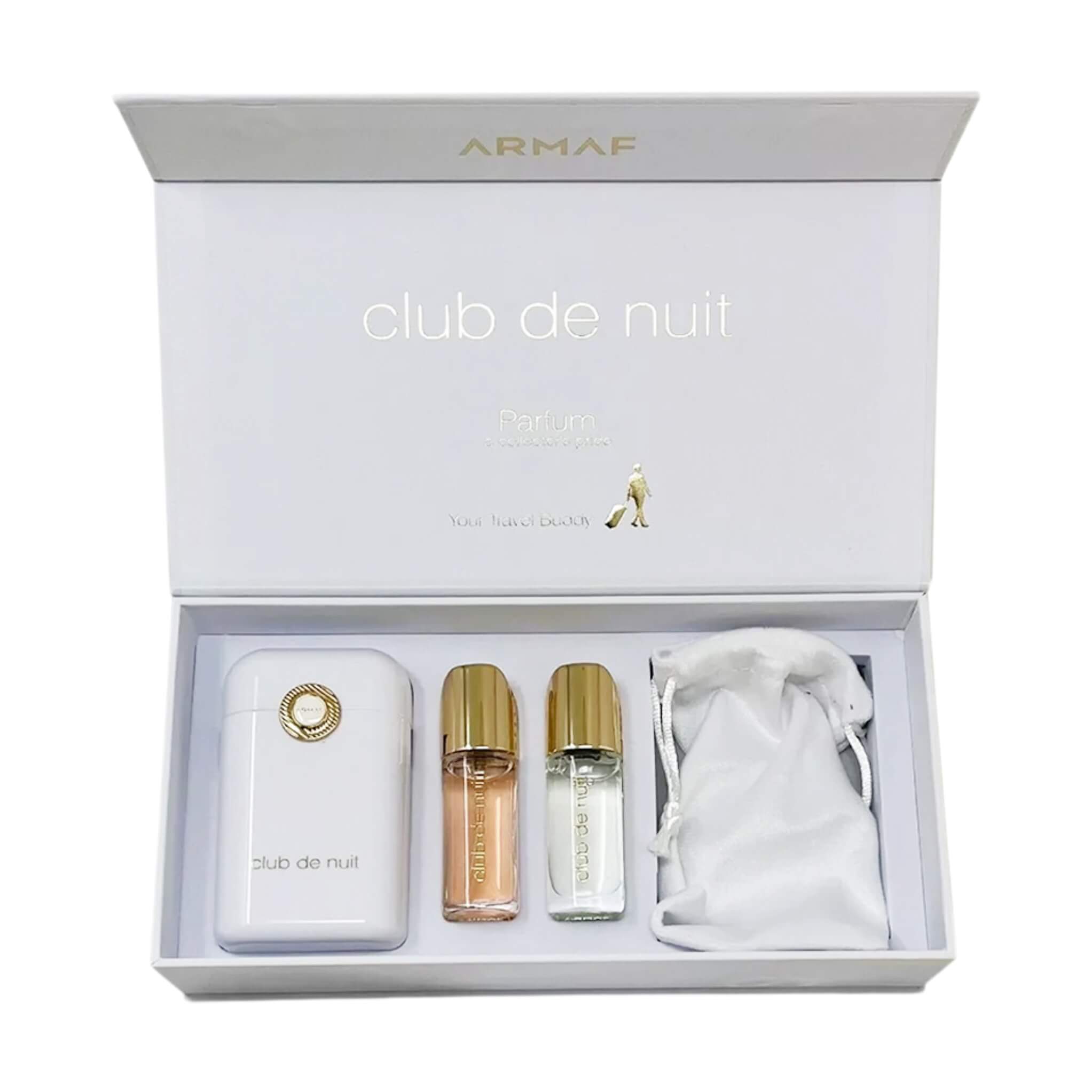 Foto 2 pulgar | Set 4pzs Club De Nuit Woman Parfum Your Travel Buddy