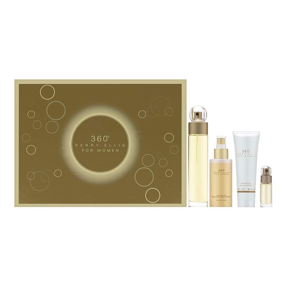 Foto 1 | Estuche Perry Ellis 360 4 Piezas- Venta Internacional