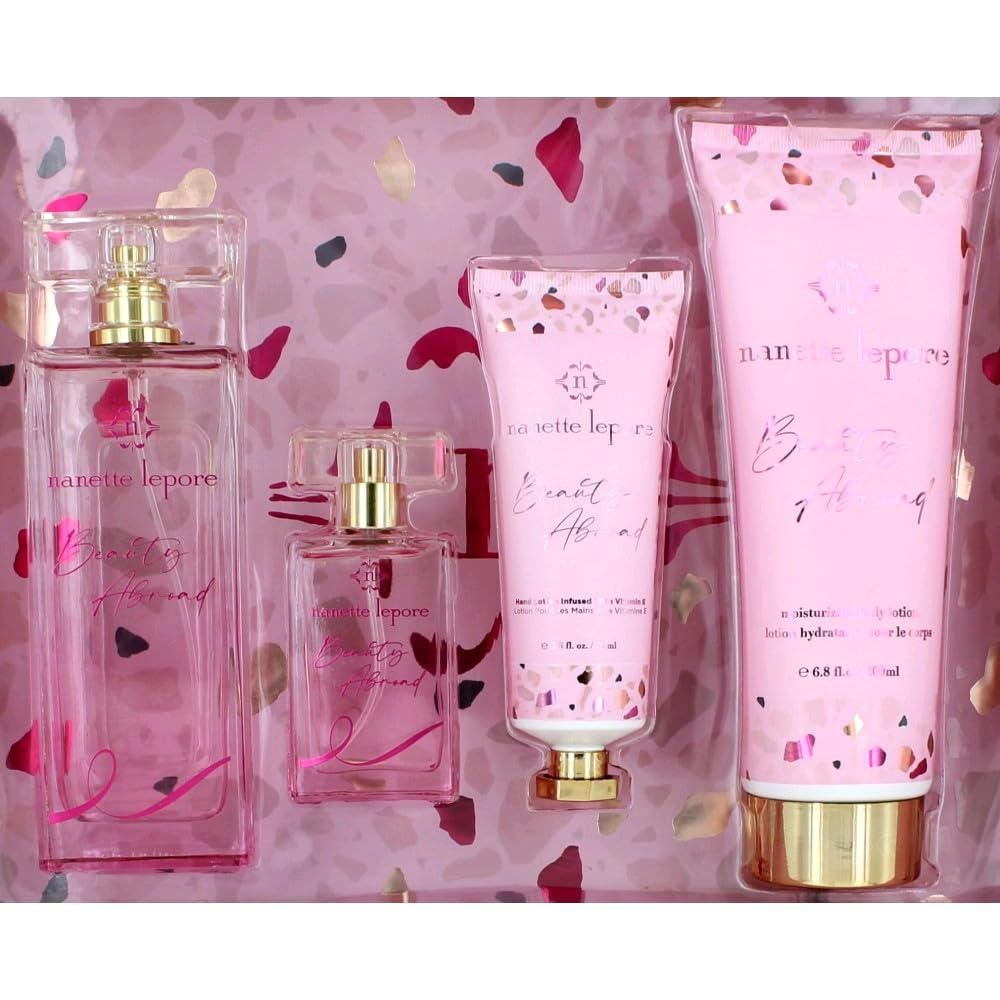 Foto 2 pulgar | Estuche para Mujer Nanette Lepore Beauty Abroad 4 Piezas - Venta Internacional