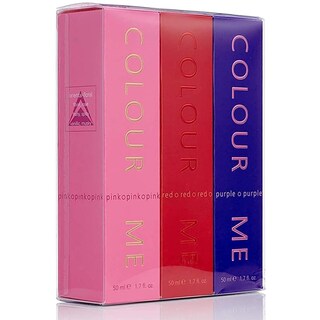 Foto 1 | Set Perfume Colour Me Pink/purple/red Pack Mujer