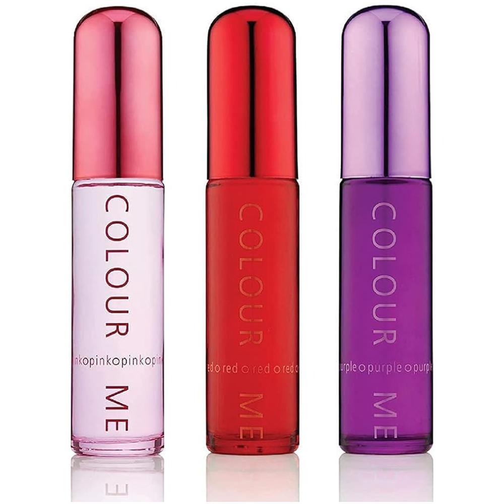 Foto 2 | Set Perfume Colour Me Pink/purple/red Pack Mujer